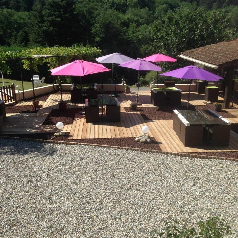 Logis Hotel Restaurant L'Escapade Lamastre Bagian luar foto